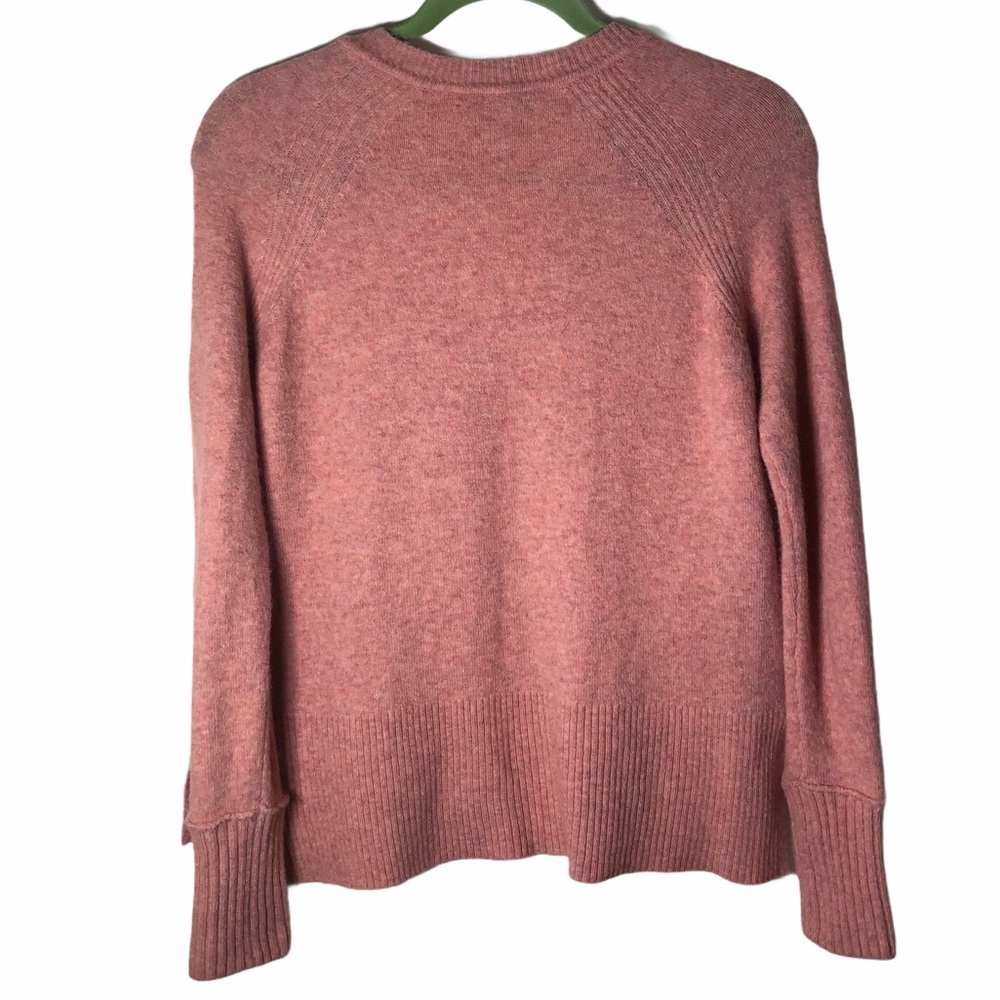 J crew alpaca wool‎ blend pink salmon sweater XS - Picture 3 of 12
